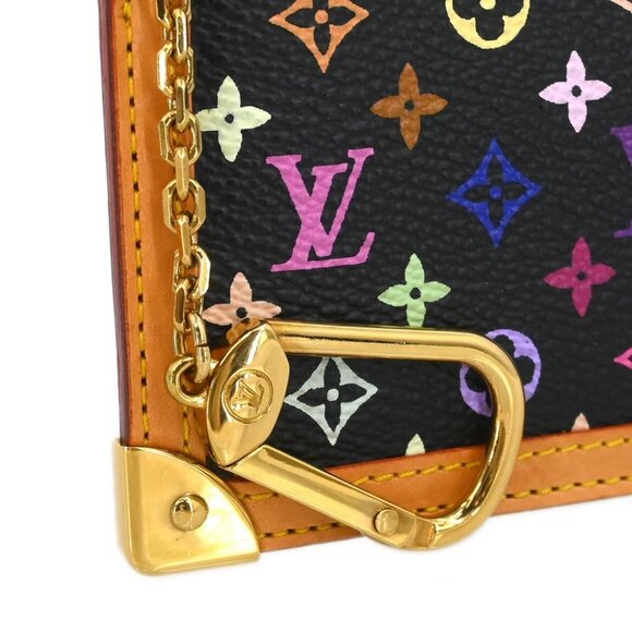 Louis Vuitton Multicolor Pochette Cles Coin Case Wallet - Picture 3 of 7